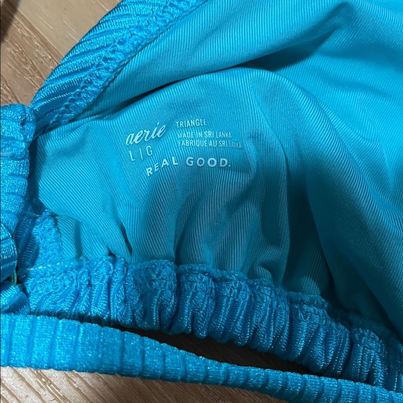 Aerie Turquoise Bikini Top - Picture 5 of 5